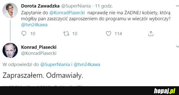  Kiedy kobiety z Tobą nie gadają
