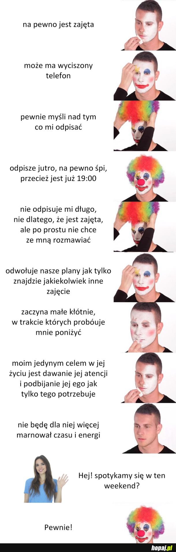 Brawo, sam sobie to robisz