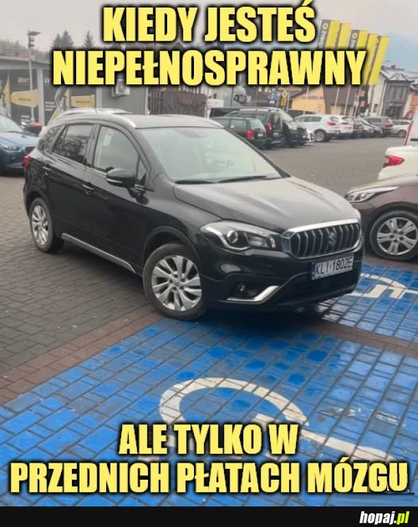 Niepełnosprawny.