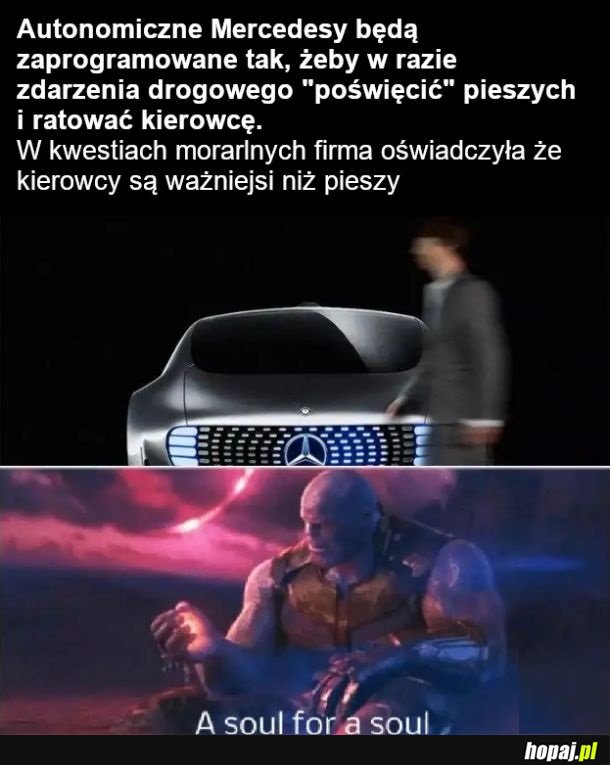 Szanuję, wszystkie życia są tak samo bezwartościowe