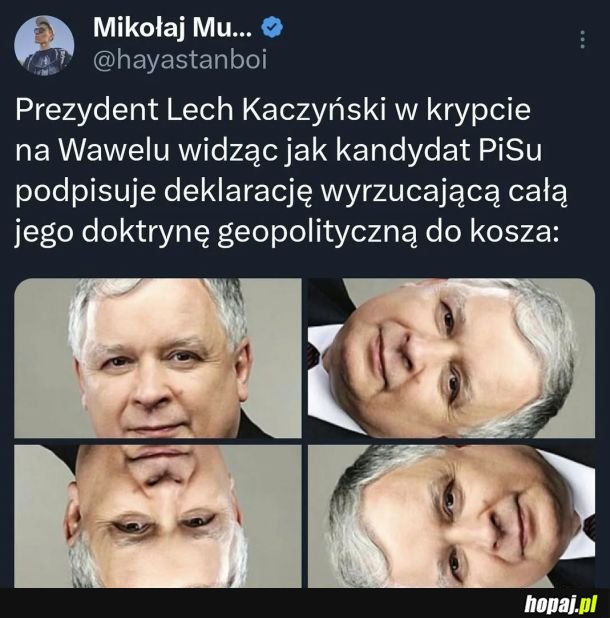 Śp. prezydent robi wrr