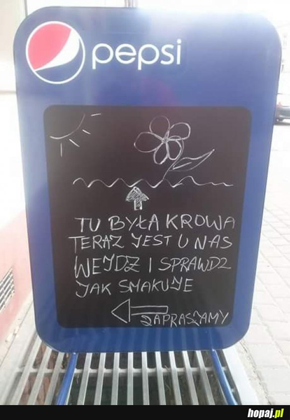 Tu była krowa