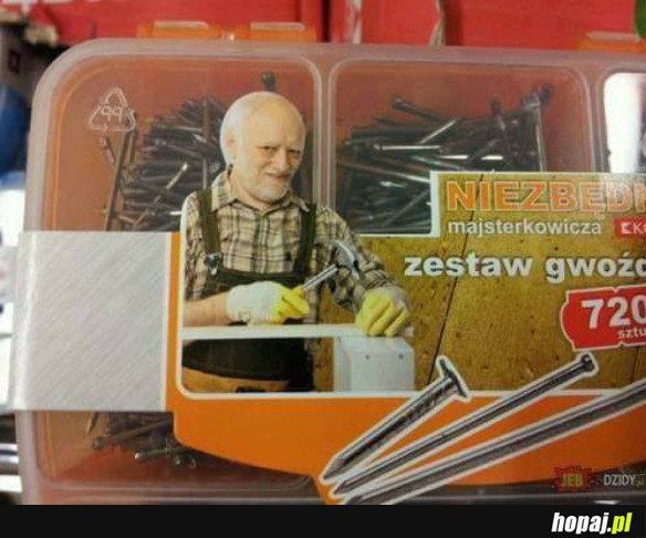 Zestaw gwoździ