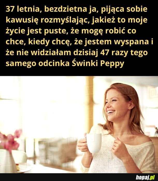 No straszne puste to moje życie