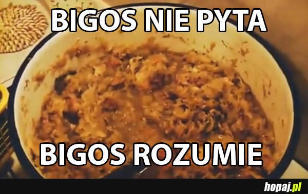 Bigos nie pyta