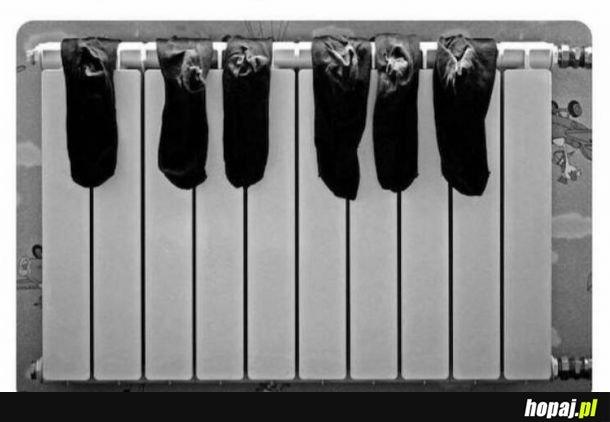 Jak pianiści suszą skarpetki