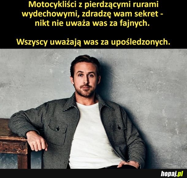 Motocykliści