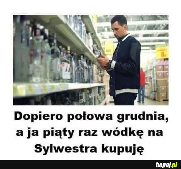 Wódka na sylwestra