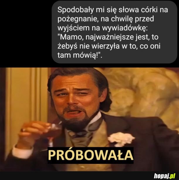 Próbowała