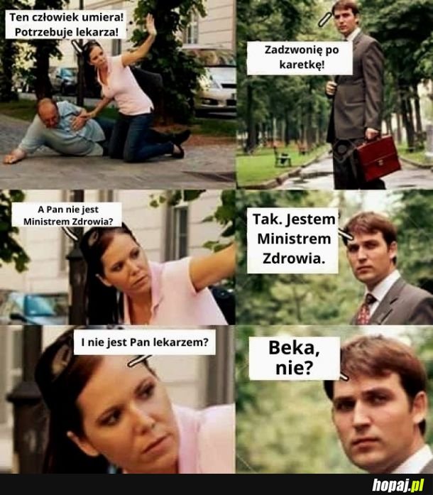 A tak na serio: minister zdrowia musi być lekarzem?