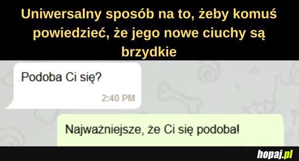 Nie podoba się.
