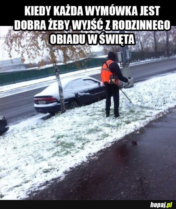 PATRZCIE JAK KOSZĘ ŚNIEG