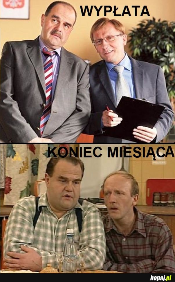 Wypłata vs koniec miesiąca