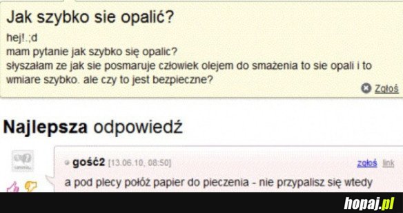 Jak szybko się opalić