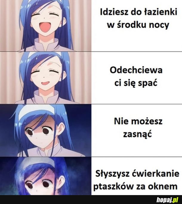 Dlatego ciągle niewyspany