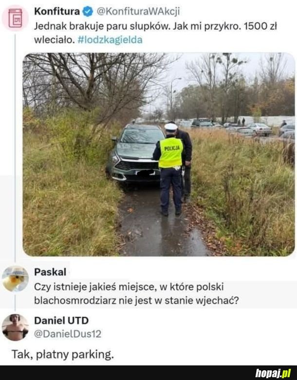 Parkowanie w Bolandzie