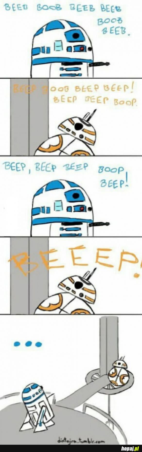 BB-8 JEST TWOIM BEEP BOOP BEEP BEEP