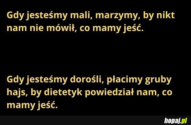 Nie tak wyobrażałem sobie dorosłość