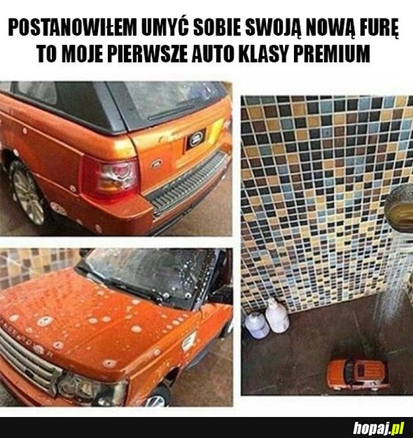 MOJE PIERWSZE AUTO KLASY PREMIUM