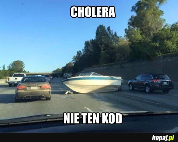 Nie ten kod