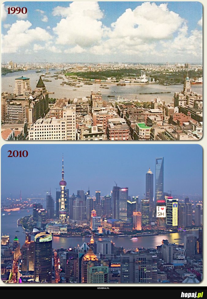 Shanghai - kiedyś i dziś