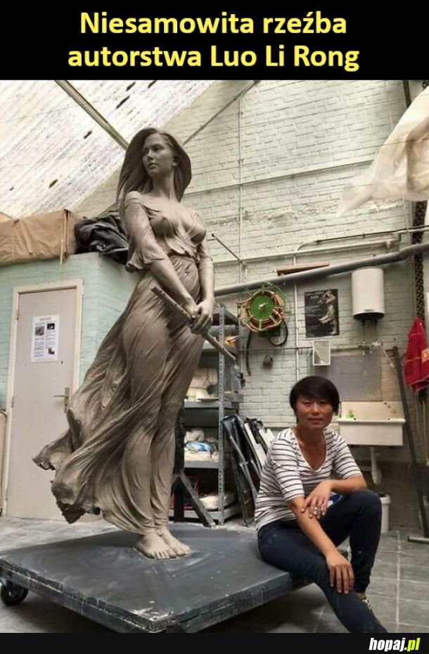 Niesamowita rzeźba autorstwa Luo Li Rong