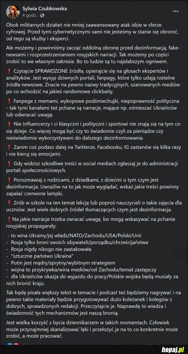 Walka z dezinformacją