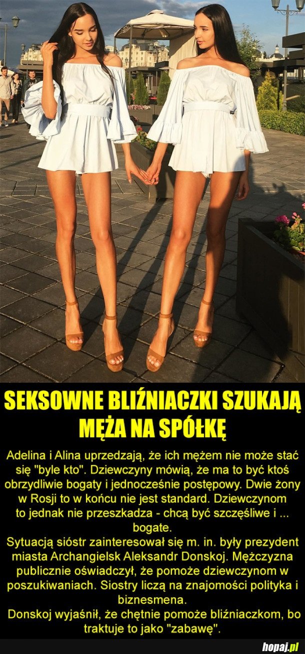 SEKSOWNE BLIŹNIACZKI SZUKAJĄ MĘŻA!