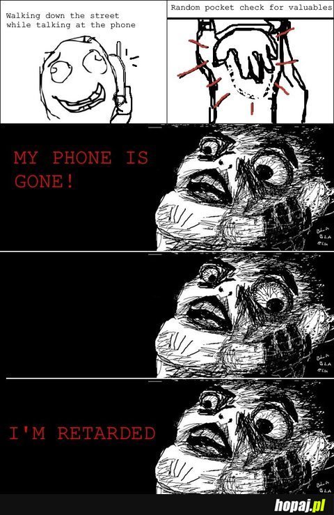 My phone is gone!