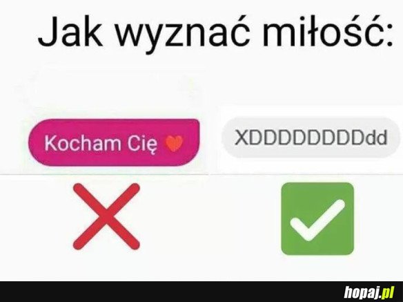 WYZNANIE MIŁOŚCI