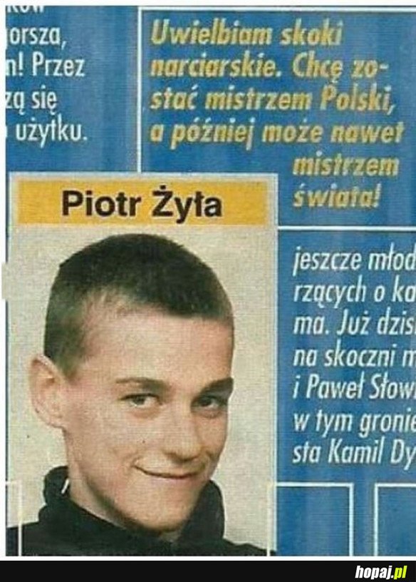 MŁODY PIOTREK