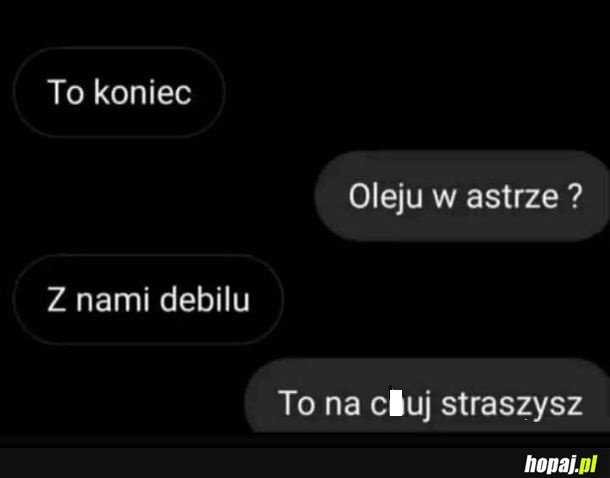 Widać olej wiecej wart XD