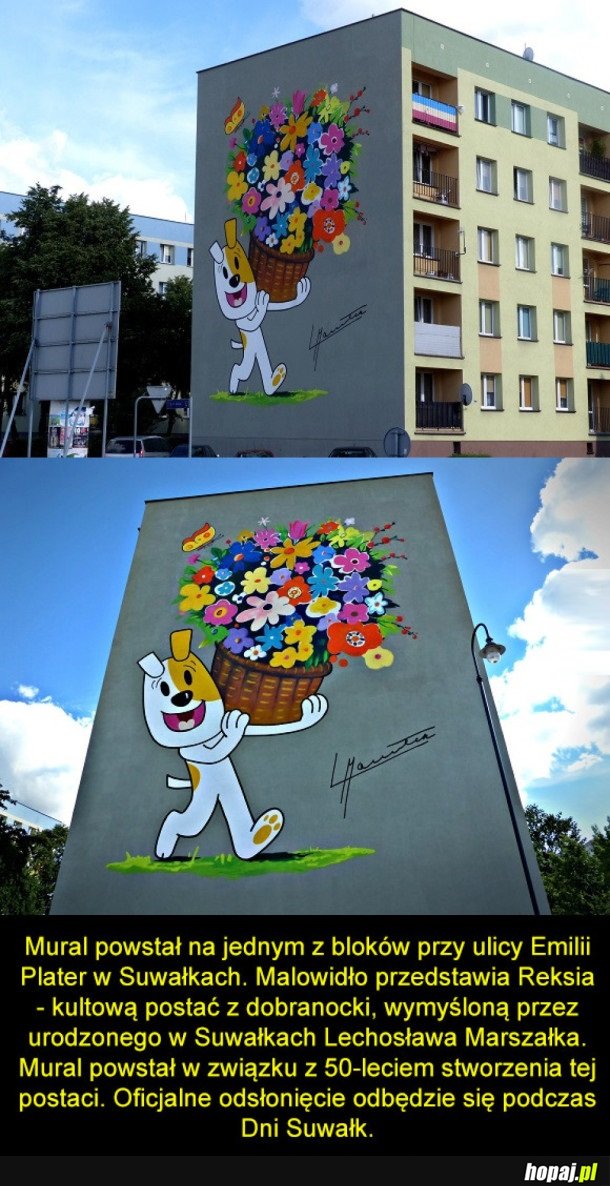 NOWY MURAL Z OKAZJI DNIA SUWAŁK!