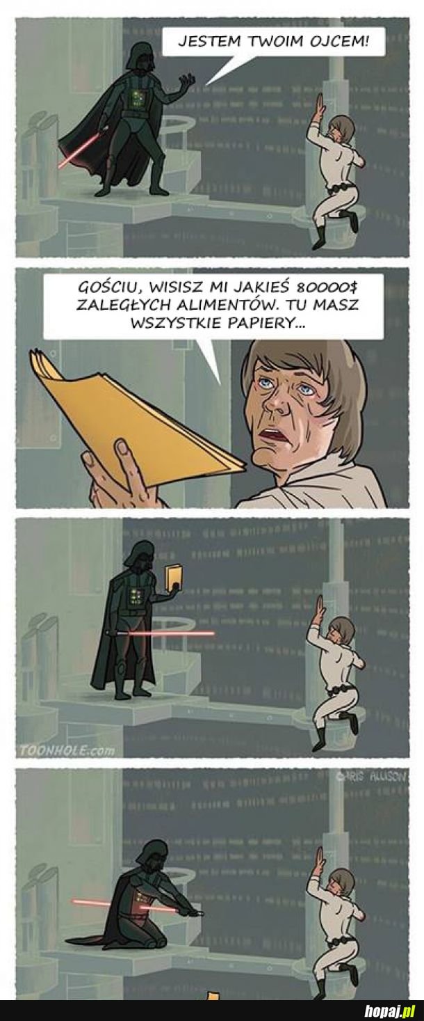 Vader ma przerąbane