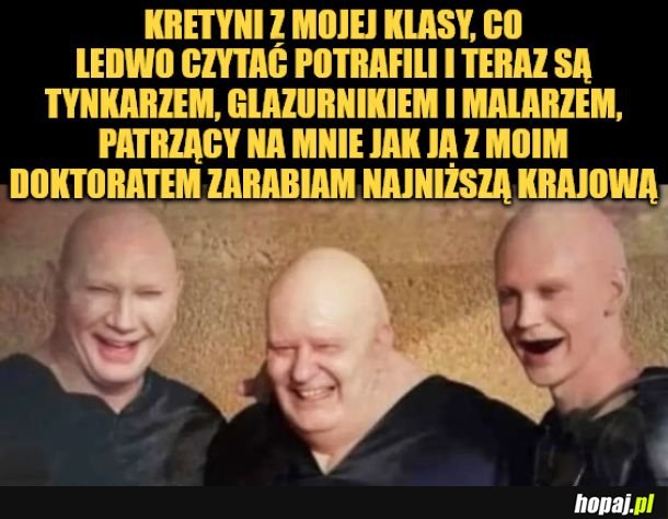 He he. 