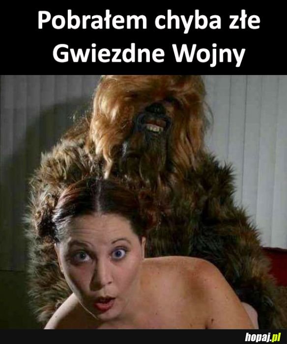 To chyba nie to