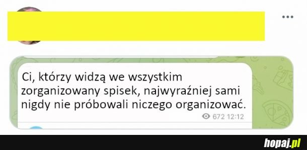 Zorganizowany spisek