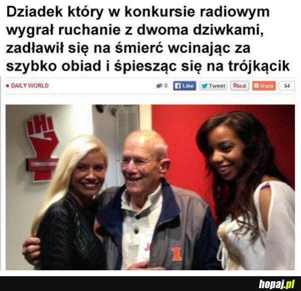 ZADOWOLONY DZIADEK