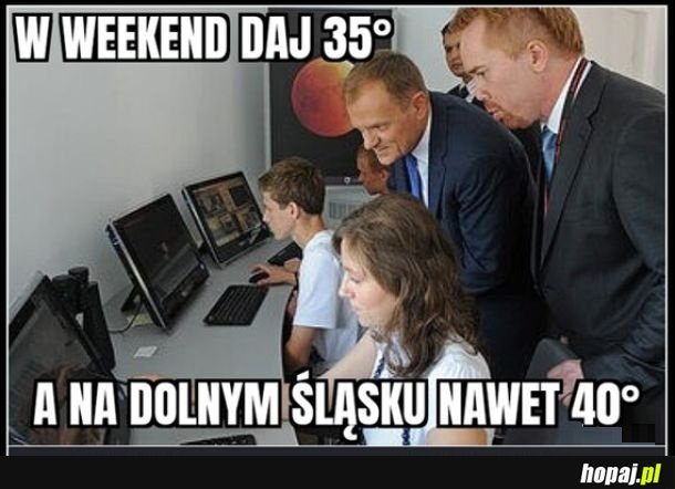 Nadciągają upały