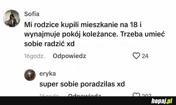 Trzeba sobie radzić