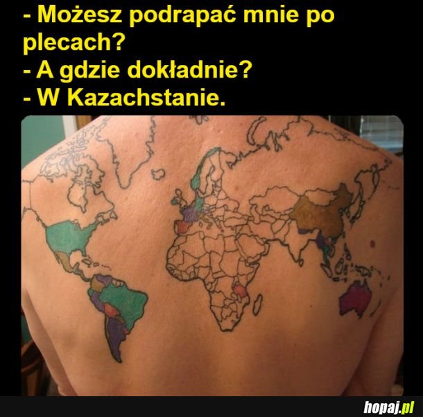 Podrapiesz mnie?