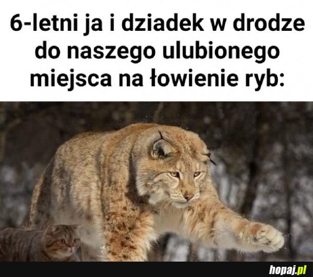 Łowienie z dziadkiem