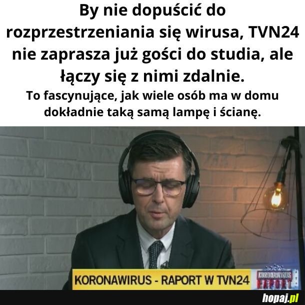 W studiu na szybko musieli postawić ściankę działową albo nadają z kibla