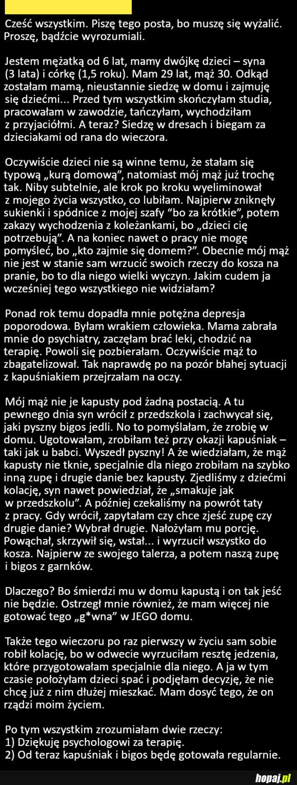 Na pozór błaha sytuacja