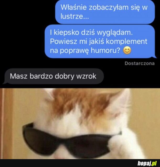 No i dostała
