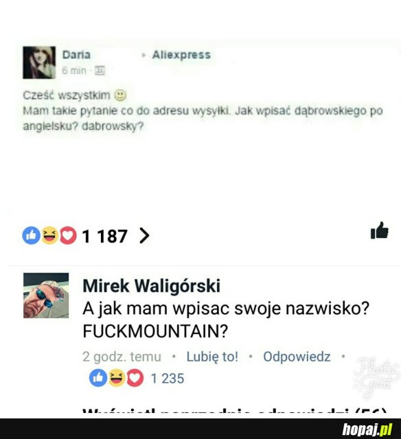 CIEKAWA ROZKMINA