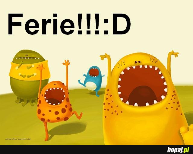 FERIE!!!:D