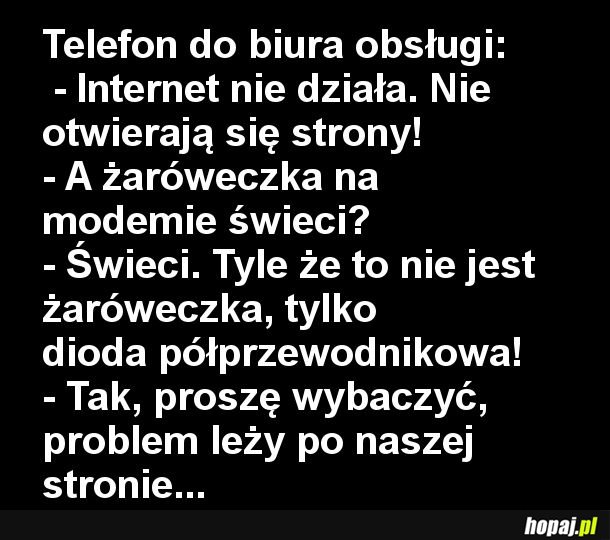 Awaria Internetu