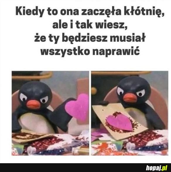 Kiedy to ona zaczęła kłótnię