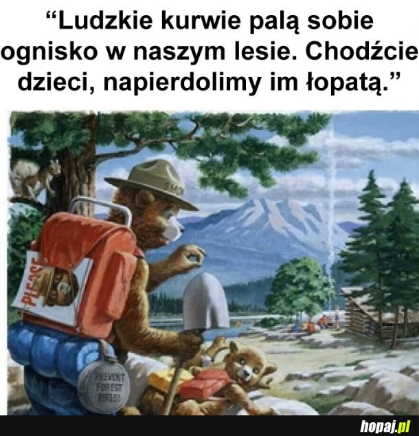 Ojciec rodziny misiów